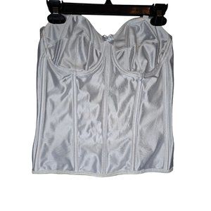 Empire Intimate Style 1789 White 38C - Drop Waisted Strapless Bustier